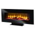 Home FKK 24 șemineu electric decorativ montabil pe perete sau cu suport, 900W/1800W, program săptămânal, telecomandă, negru