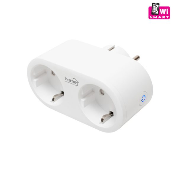 Distribuitor inteligent Home NVS 32 PRO, control de la distanță cu aplicația SMART LIFE, 2 prize cu împământare și protecție pentru copii, Wi-Fi 2,4 G