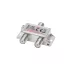Distribuitor Home TSX 1910 F, calitate profesională HQ, 75 Ohm, IP44, construcție din aliaj de zinc, 5-2400 MHz, 2 căi, 1 intrare, 2 ieșiri