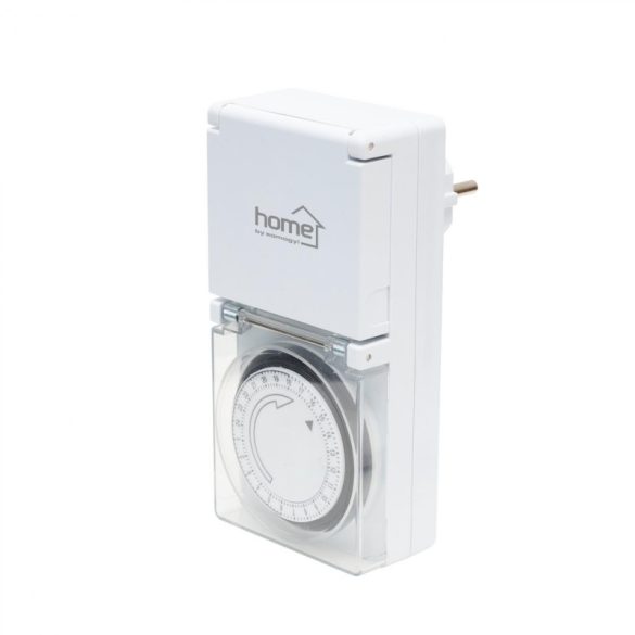 Home TG 24 ceas cu temporizator mecanic, max. 16 A / 3680 W, programare 24 ore, IP44, pentru exterior