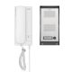 Set videointerfon Home DP 22, unitate exterioară din aluminiu, montaj pe perete, conexiune cu două fire, deschidere ușă, IP23