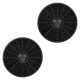 Set filtru cu cărbune activ Home KPE 6038/C pentru hote HURRICANE, 2 buc.