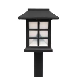   Lampa solară de grădină Home MX716, set de 12 bucăți, plastic, 2 LED-uri albe reci, pentru exterior și interior