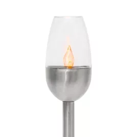   Lampa solară de grădină Home MX816, display de 12 buc., plastic, 1 LED alb cald, pentru exterior și interior