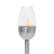 Lampa solară de grădină Home MX816, display de 12 buc., plastic, 1 LED alb cald, pentru exterior și interior