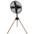 Ventilator metalic de podea Home SF45, 60 W, 45 cm diametru nominal al palelor, 4 pale, 3 trepte, oscilație, înălțime și unghi de înclinare ajustabile