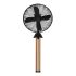 Ventilator metalic de podea Home SF45, 60 W, 45 cm diametru nominal al palelor, 4 pale, 3 trepte, oscilație, înălțime și unghi de înclinare ajustabile