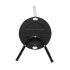 Home GR01 grătar portabil de masă, cărbune, brichete de cărbune, capac deschis sau închis, 2 grătare, 2 suporturi de cărbune, grătar de 22 cm