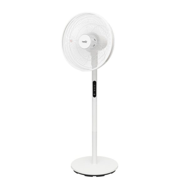 Ventilator de podea Home SFT40R 3în1, 60 W, diametru paletă 40 cm, 5 palete, 4 trepte, buton tactil, telecomandă, înălțime reglabilă