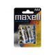 Maxell LR03 4+2 baterii AAA, alcaline, tip creion, 1,5V, 6 buc/pachet