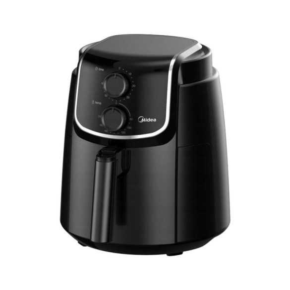 Midea MF-TN35D friteuză cu aer cald, coș de 3,5 litri, temperatură reglabilă până la 200 °C, 1500 W, negru