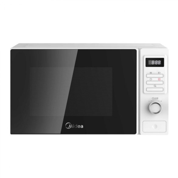 Cuptor cu microunde digital Midea MAM720C2AT (WH), 700 W, 20 litri, 8 meniuri, blocare pentru copii, alb