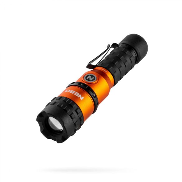NEBO NEB-FLT-1018-G Master Series FL750 lanternă, 750 lm - 45 lm, 121 m, 5 funcții, IP67, magnetică, clips de buzunar