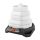 NEBO NEB-LTN-1008-G lampă, GALILEO™ AIR 500, 500 lm - 20 lm, control inteligent al puterii, IPX4, pliabilă, 20 lm roșu