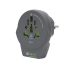 q2power 1.100110-TH adaptor de călătorie, World to Europe USB, USB 5V 2.4A, max. 16 A, 250 V - 4000 W putere