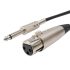 SAL M 8 microfon de mână, microfon dinamic, caracteristică direcțională cardioidă, conector metalic XLR și cablu