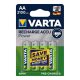 VARTA 56706 baterie AA, NiMH, tip creion, capacitate 2100 mAh, RTU - încărcată și gata de utilizare, 4 buc/pachet