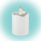 Home CDX 2/WH lumânare LED, interior, 1 buc LED galben pâlpâitor