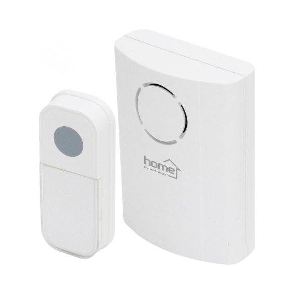 Home DB 1050DC sonerie wireless, 100 m rază de acțiune, 36 de melodii variate, funcție de învățare cu codare unică