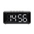 Home Ceas cu alarmă MECHACLOCK cu player multimedia, 3 W, afișaj LED alb, radio FM, BT, microSD, USB-C, ~15 ore autonomie