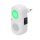 Home UH11 repelent cu ultrasunete pentru țânțari, insecte zburătoare, frecvență variabilă, lumină de orientare nocturnă, sursă de lumină LED