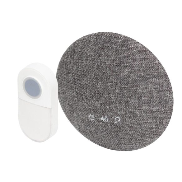 Home DB1401DC sonerie fără fir, rază de acțiune 150m, buton protejat IP44, 38 de melodii