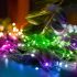 Home ML26M micro LED ghirlandă luminoasă, pentru interior, 20 micro LED-uri colorate, 1,9 m lungime, pe baterii