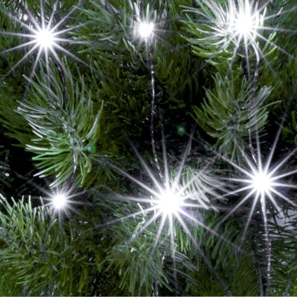 Home ML26WH ghirlandă cu micro LED-uri, pentru interior, 20 de micro LED-uri alb rece, 1,9 m lungime, pe baterii