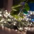 Home ML26WH ghirlandă cu micro LED-uri, pentru interior, 20 de micro LED-uri alb rece, 1,9 m lungime, pe baterii