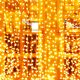 Home KAF200DWW DOT perde de lumini LED, pentru interior și exterior, 200 LED-uri alb cald, 2m x 2m, temporizator repetitiv opțional