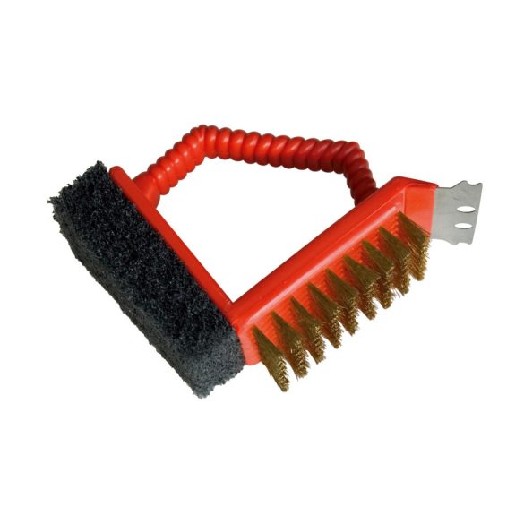 Barbecook BC-ACC-7064 Curățător 3 în 1 pentru grătar, roșu
