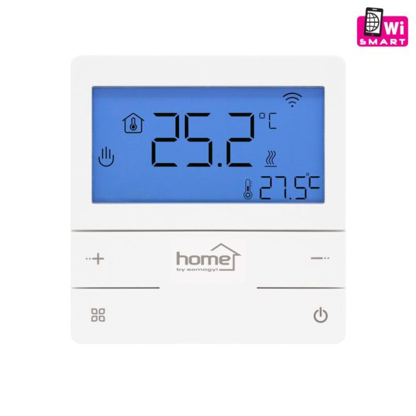 Termostat inteligent Home FHT76WIFI pentru covor electric, afișaj LCD, programare săptămânală, senzor de podea