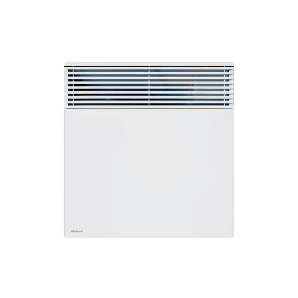 Noirot E176111 Spot Design 500 BL convector calorifer, 500 W, element de încălzire din aluminiu, montabil pe perete sau de sine stătător, programare zilnică și săptămânală