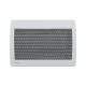 Noirot E184113 Radiance H 1000 BL panou radiant electric, 1000 W, protecție IP24, termostat încorporat cu afișaj LCD, montare pe perete și portabil.