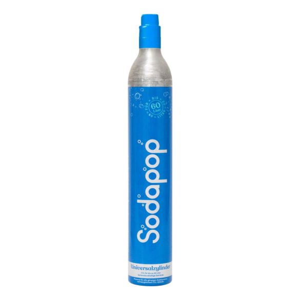 Patron universal Sodapop pentru aparat de sifon, cartuș CO2, 425g, pentru 60-80 litri de sifon