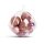 Set decorațiuni de Crăciun Family - globuri - 3 - 6 cm - 16 buc / set