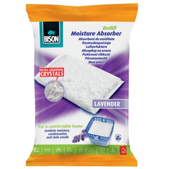 Reîncărcare absorbant de umiditate Bison - Airmax - Lavandă - 450 g