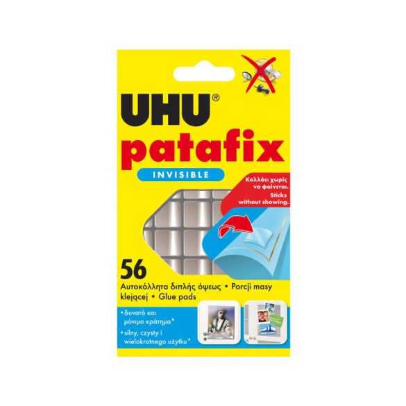 UHU UHU Patafix Invisible adeziv modelabil - 56 buc / pachet