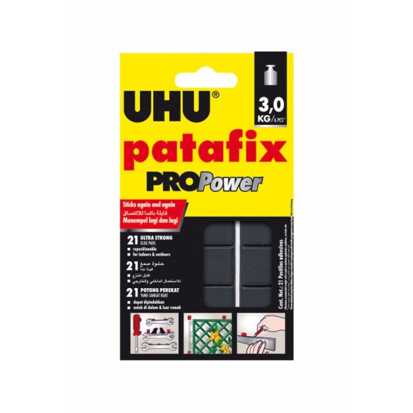 UHU UHU Patafix PROPower - adeziv modelabil negru - 21 buc / pachet