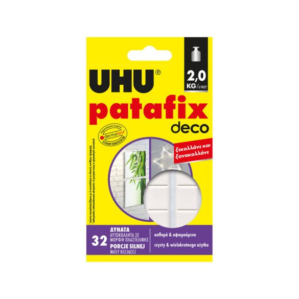 UHU UHU Patafix homedeco - adeziv modelabil alb - 32 buc / pachet