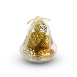 Set decorațiuni de Crăciun Family - auriu - 6 bucăți/set