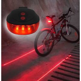   Lumină pentru bicicletă, lampă de bicicletă, lampă spate cu laser