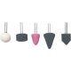 EXTOL CRAFT piatră de șlefuit pentru burghiu; 5pcs, 6mm arbore, blaster