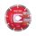 EXTOL PREMIUM disc diamantat segmentat; 230×22,2mm, max.6.650 rot/min