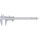 Calibru EXTOL PREMIUM INOX (cu indicator de adâncime) ; 0,05×150mm