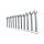 EXTOL CRAFT set chei combinate, W.S.; 8 buc, 7-19mm, suport din plastic
