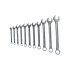 EXTOL CRAFT set chei combinate, W.S.; 8 buc, 7-19mm, suport din plastic
