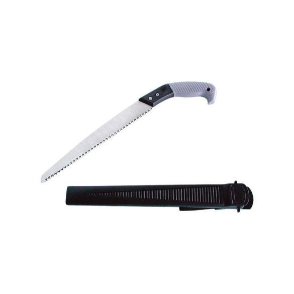 EXTOL CRAFT fierăstrău de tăiat crengi, tip L; 300mm mâner cauciucat, (taie în ambele direcții), cu teacă, GARDEN
