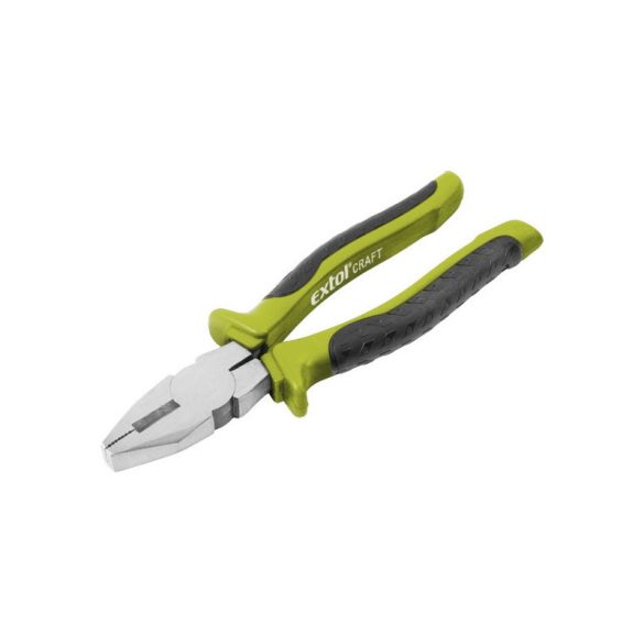 Clește combinat EXTOL CRAFT cu mâner din plastic; 200mm