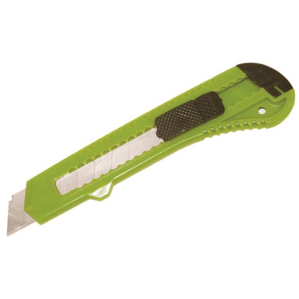 EXTOL CRAFT cuțit de tăiat tapet, 18mm ; lamă de rezervă: 9123A (10pcs) 9134 (cârlig ruptibil-5pcs)
